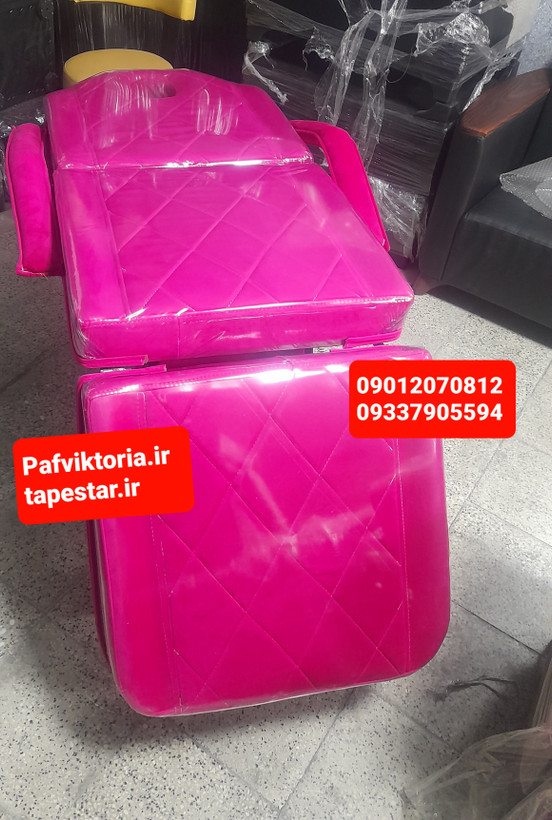 تخت آرایشگاهی تتو دسته ساندویچی پارچه دیاموند رنگ بندی مختلف ارسال به سراسر ایران امکان خرید حضوری
