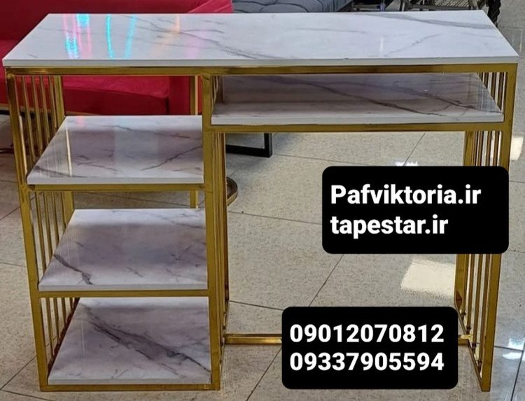 میز ناخن آرایشگاهی تک نفره نرده ای هایگلاس ارسال به سراسر ایران امکان خرید حضوری