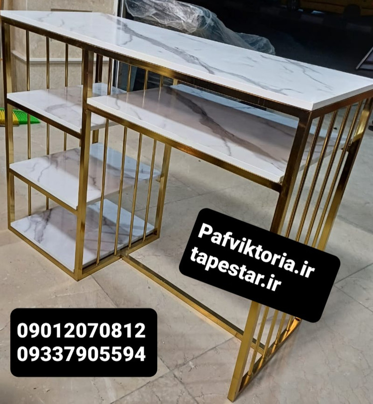 میز ناخن آرایشگاهی تک نفره نرده ای هایگلاس ارسال به سراسر ایران امکان خرید حضوری