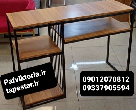میز ناخن آرایشگاهی تک نفره نرده ای فلز مشکی ارسال به سراسر ایران امکان خرید حضوری